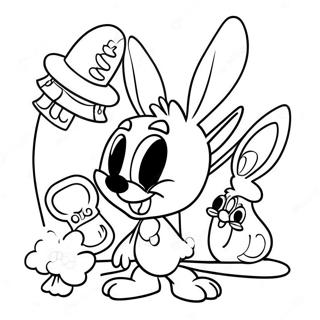Tiny Toons Malebog | Små Toons malebog