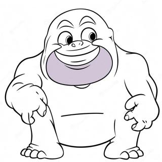 Grimace Shake Farvelægningsside | Grimace Shake malebog