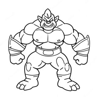Machamp farvelægningssider | Machamp malebog