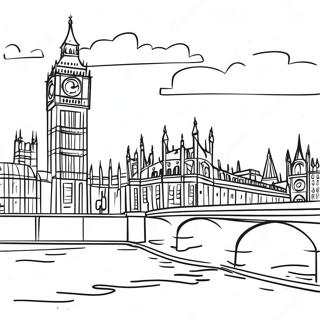 London Skyline Malebog | London malebog