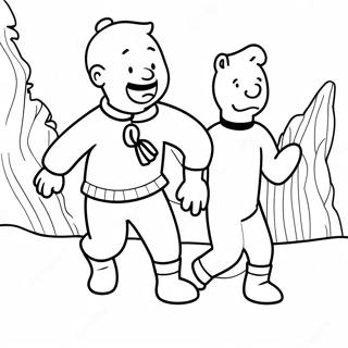 Tintin Malebøger