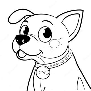Sparky Hunden Farvelægningsside | Frankenweenie malebog