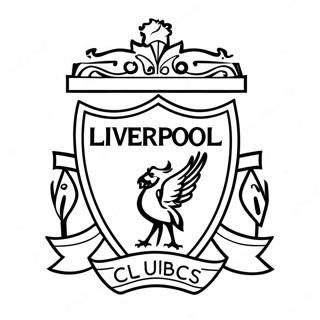 Liverpool Football Club farvelægningsside | Liverpool malebog
