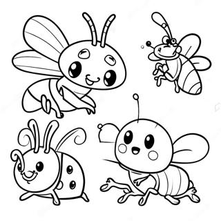 Bugsnax Malebøger