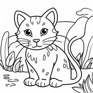 Vild Kat Malebog | Vild Kat malebog