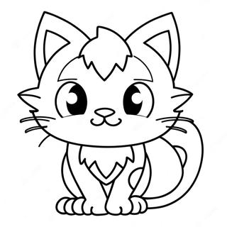 Litten Farvelægningsside | Litten malebog