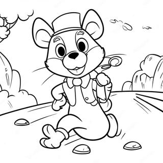 Geronimo Stilton eventyrlig rejse farvelægningsside | Geronimo Stilton malebog