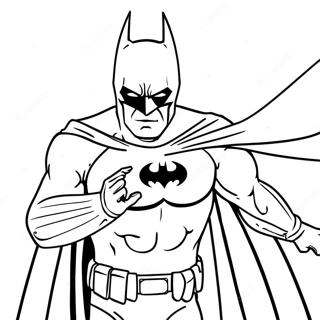 Batman i Aktion Farvelægningsside | DC malebog