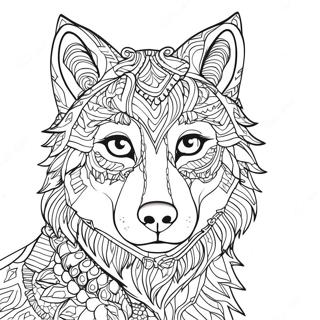 Roxanne Wolf Farvelægningsside | Roxanne Wolf malebog