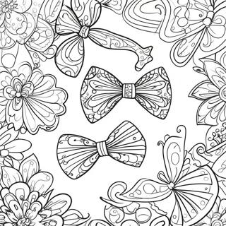 Farverigt Butterfly Farvelægningsside | Slips malebog