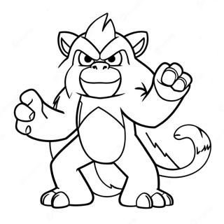 Infernape Malebog | Infernape malebog