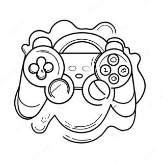 PlayStation Logo Farvelægningsside | PlayStation malebog