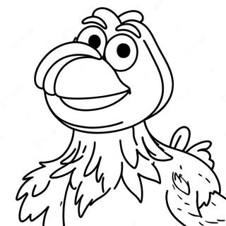 Grover farvelægningsside | Grover malebog