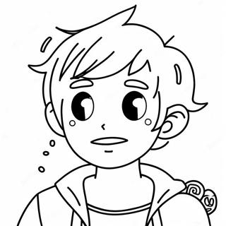 Scott Pilgrim Farvelægningsside | Scott Pilgrim malebog