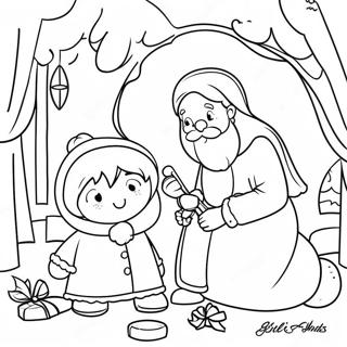 Julebibelvers Malebog | Julebibelvers malebog