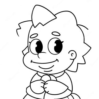 Maggie Simpson Malebog | Maggie Simpson malebog