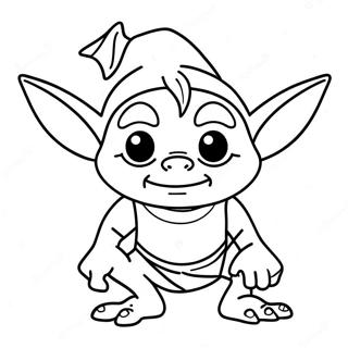 Goblin Farvelægningsside | Goblin malebog