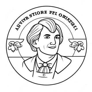 Illini logo farvelægningsside | Illini malebog