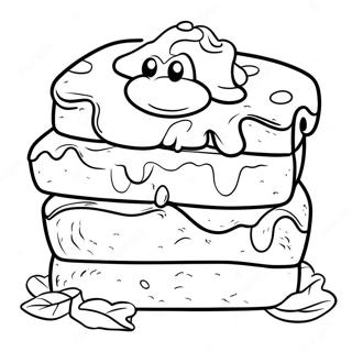 Brownie Farvelægningsside | Brownie malebog
