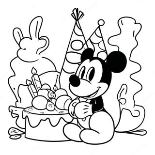 Disney Fødselsdag Malebøger