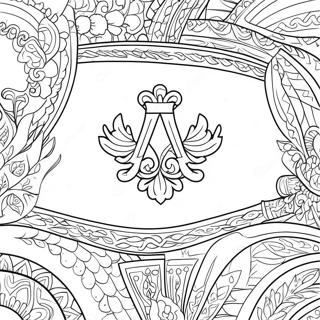 Ukrainsk Flag Malebog | Ukraine malebog