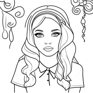 Valfre Farvelægningsside | Valfre malebog