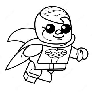 Lego Robin i Aktion Malebog | Lego Robin malebog