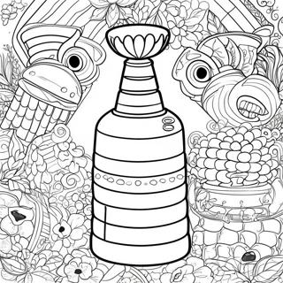 Stanley Cup Farvelægningsside | Stanley Cup malebog