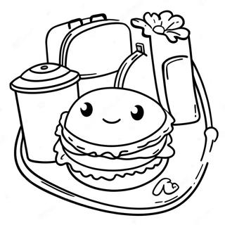 Skolelunch Farvelægningsside | Skolemad malebog