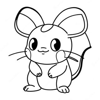 Raichu Farvelægningsside | Raichu malebog
