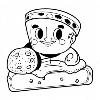 Little Caesars Logo Farvelægningsside | Little Caesars malebog