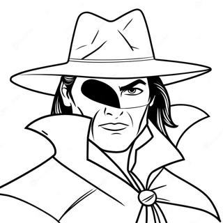 Zorro farvelægningsside | Zorro malebog