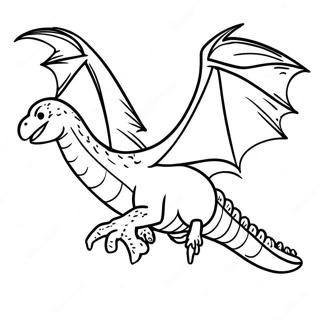 Majestætisk Rodan Flyvende Malebog | Rodan malebog