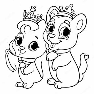 Palace Pets Malebog | Paladsdyr malebog