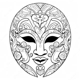 Maske Malebog | Masken malebog