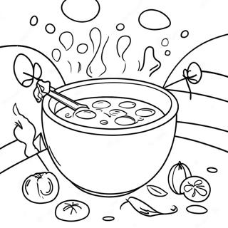 Sten suppe historie farvelægningsside | Sten Suppe malebog