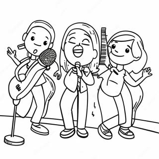 Farverige Sangere i Koncert Malebog | Syng malebog