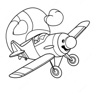 Disney Planes farvelægningsside | Disney Fly malebog