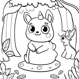 Fairycore Fortryllet Skov Malebog | Feverden malebog