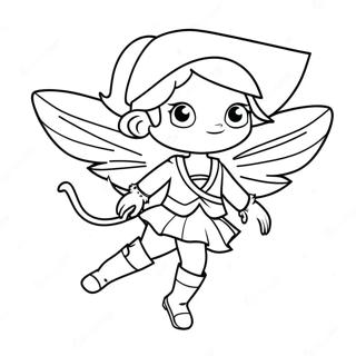 Eventyrlig Pirate Fairy Malebog | Pirate Fe malebog