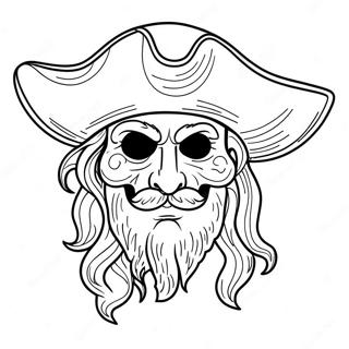 Pirater Farvelægningsside | Pirater malebog
