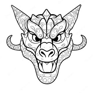Dragehoved Malebog | Dragehoved malebog