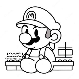 8 Bit Mario Malebog | 8 Bit Mario malebog