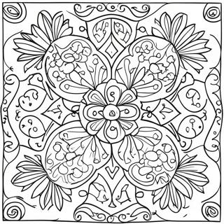 Farverige Talavera Fliser Malebog | Talavera malebog