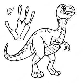 Røntgen Dinosaur Malebog | Røntgen malebog