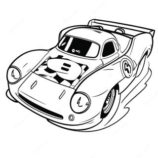 Grusbane Racerbil Malebøger