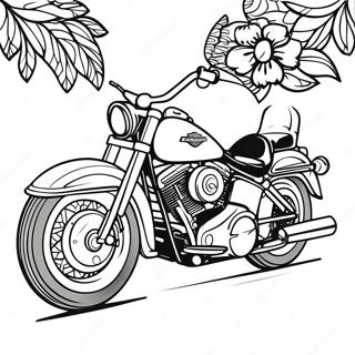 Harley Davidson Motorcykel Malebog | Harley Davidson malebog