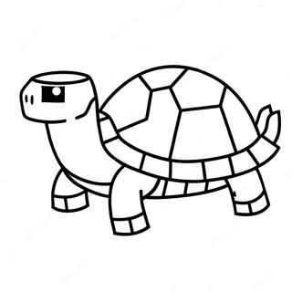 Minecraft Skildpadde Malebog | Minecraft Skildpadde malebog