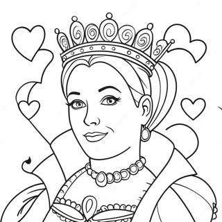 Hjerternes Dronning Malebog | Hjerternes Dronning malebog