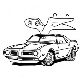 Trans Am Klassisk Bil Malebog | Trans Am malebog